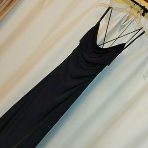 Forever 21 XXI formal black dress XS NWT